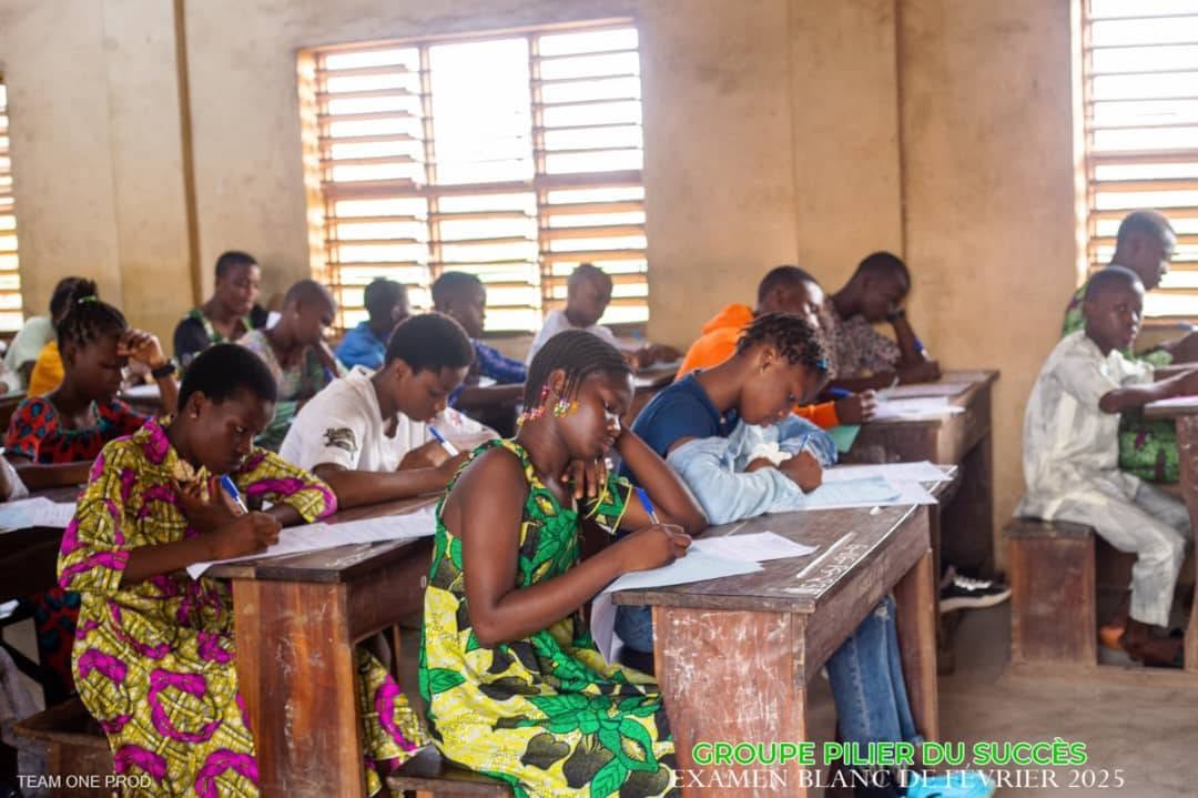 Photographie d'une session d'examen blanc GPS